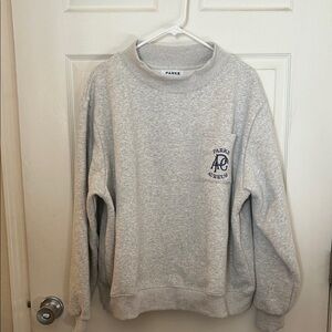 Parke Aureum collab Light Gray Women's Sweatshirt